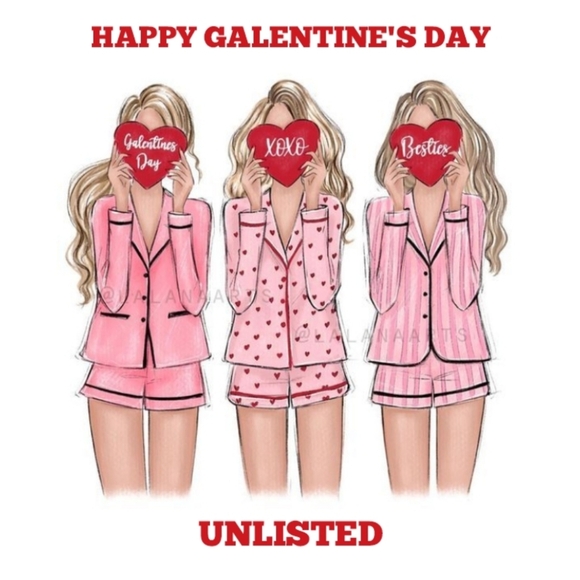 Valentine Accessories - 2/12 Galentine's Day Unlisted